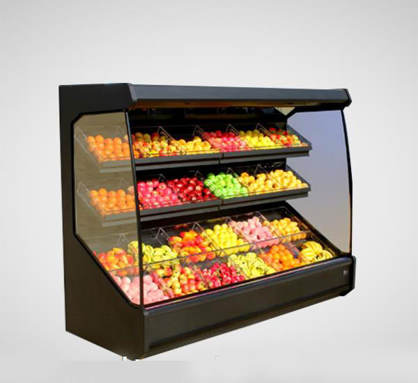 17SY Fruit Vegetable air curtain display chiller